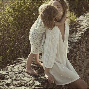 NWT Doen Felice Dress Salt XS